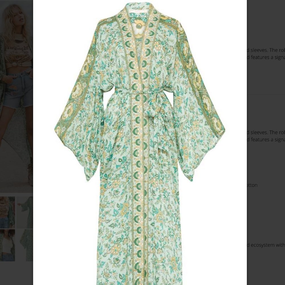 Spell Folk Song Robe - Picture 3 of 4